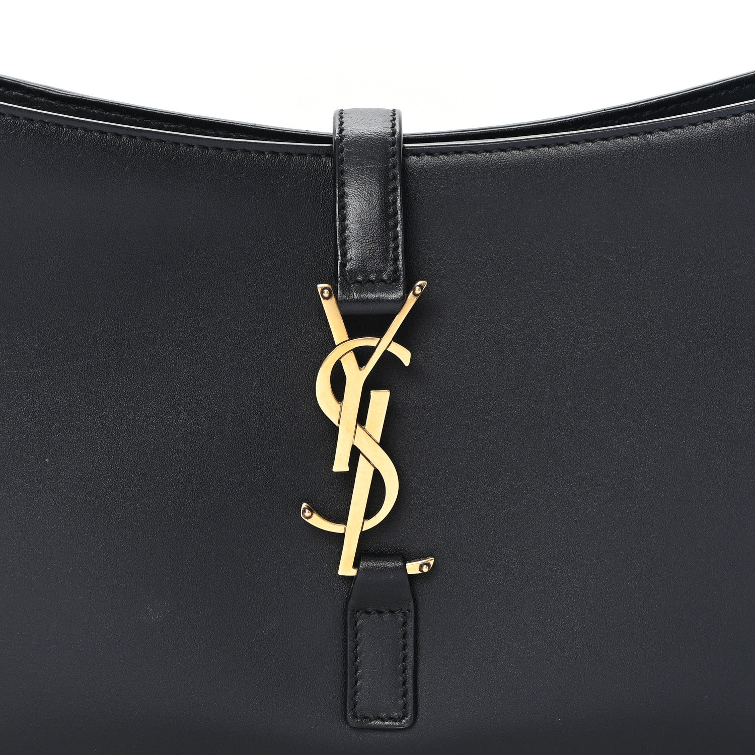 Saint Laurent Smooth Calfskin Le 5 A 7 Hobo Black 8 of 11