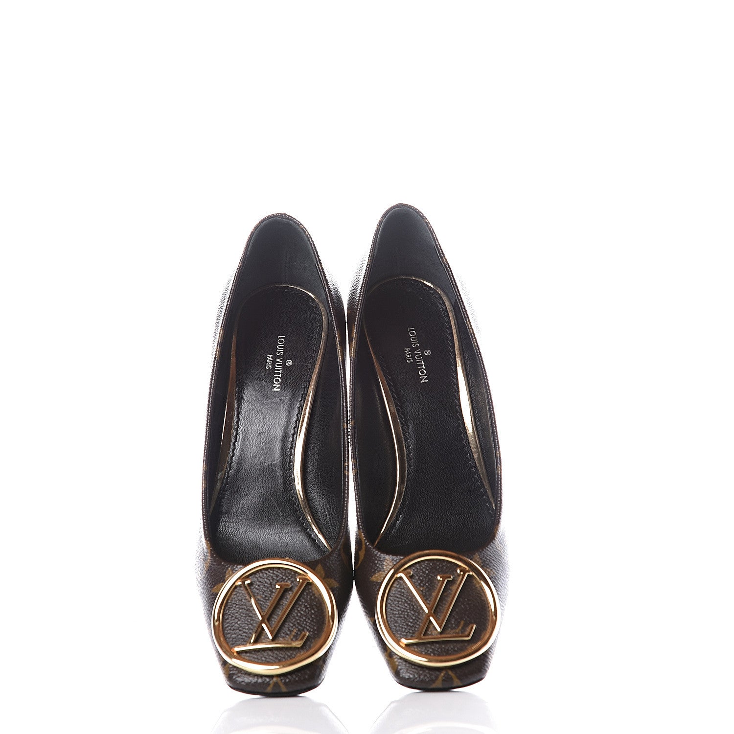 Louis Vuitton Monogram Madeleine Pumps 37 5 of 10