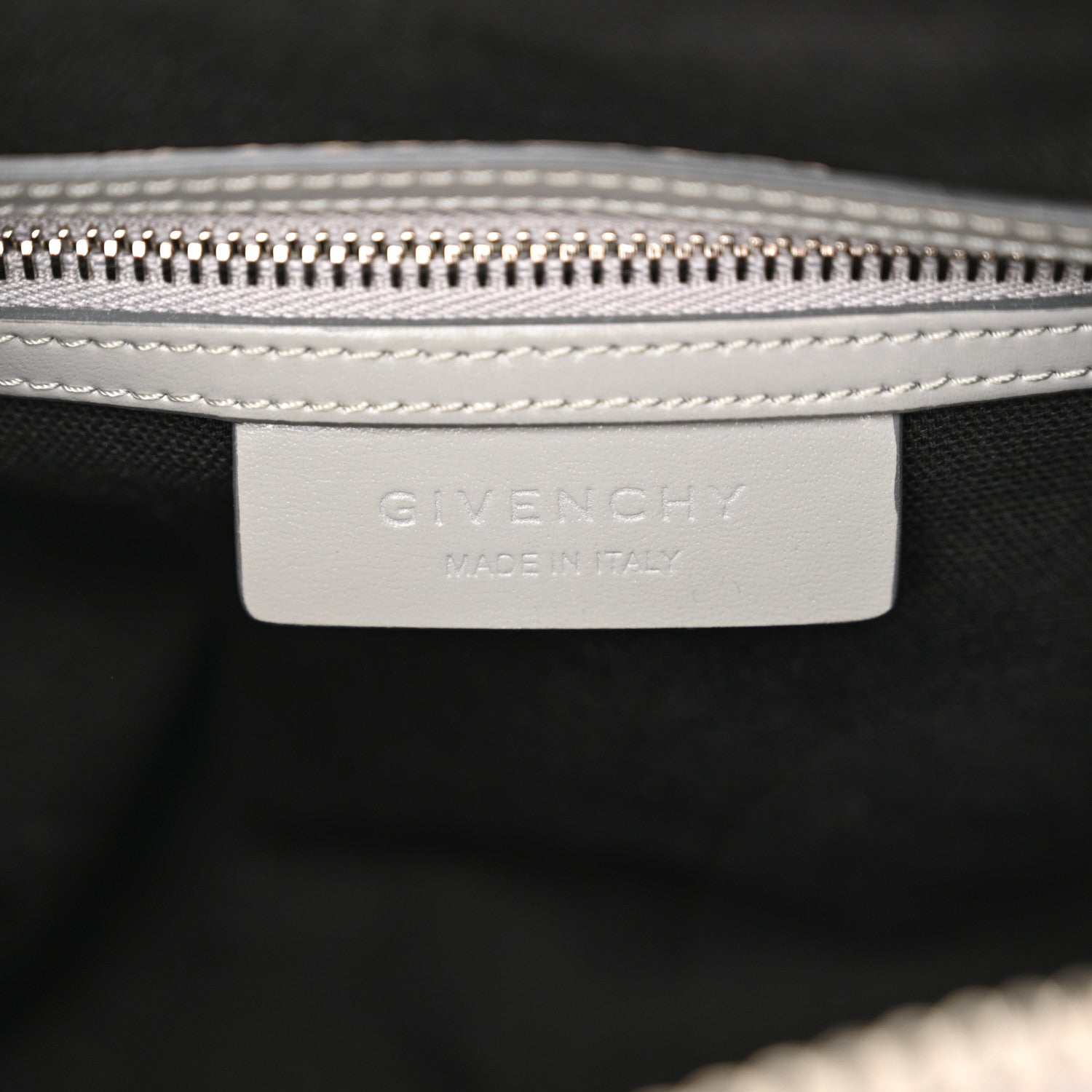 Givenchy Shiny Lord Calfskin Mini Antigona Pearl Grey 6 of 13
