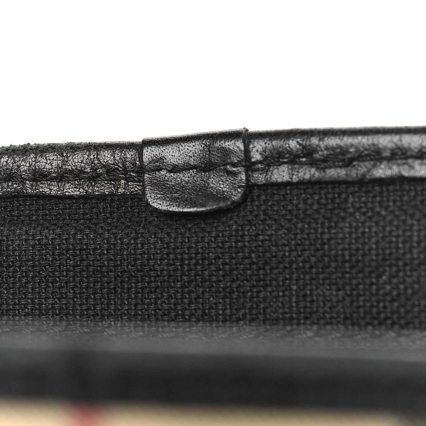 House Check Buckle Tote Black