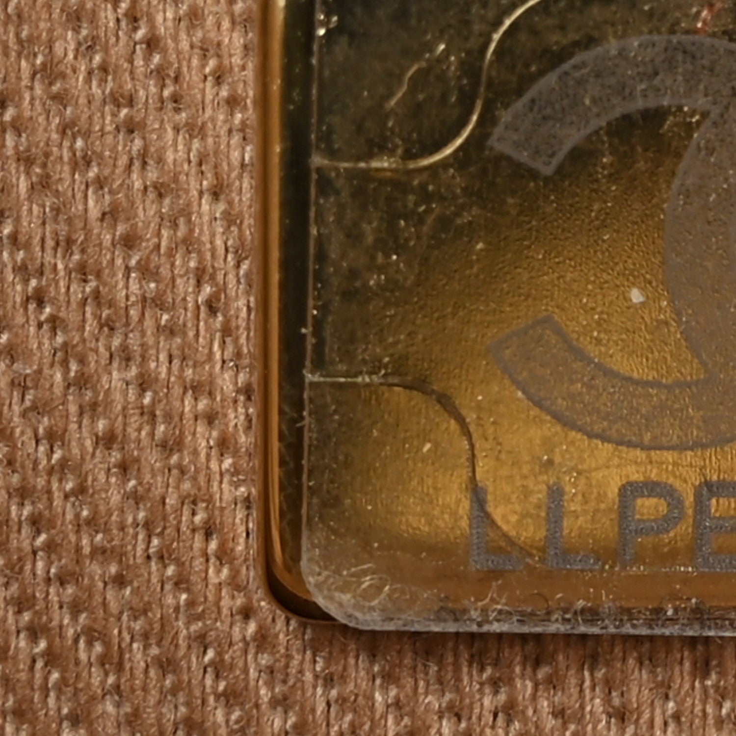 Chanel Calfskin Knit Medium Deauville Tote Beige 7 of 11