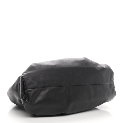 Bottega Veneta Smooth Butter Calfskin Small The Shoulder Pouch Black 4 of 10