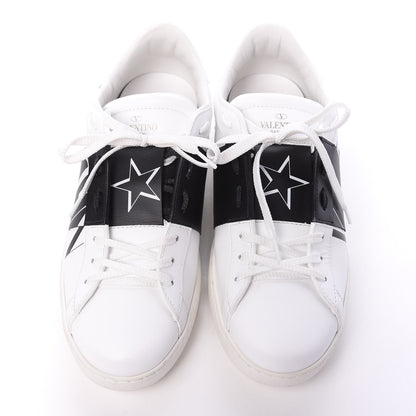 Valentino Garavani Calfskin Star VLTN Mens Rockstud Open Sneakers 41 White 5 of 11