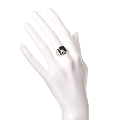 Hermes Sterling Silver Collier De Chien Rock Ring Small 51.9 6 2 of 5