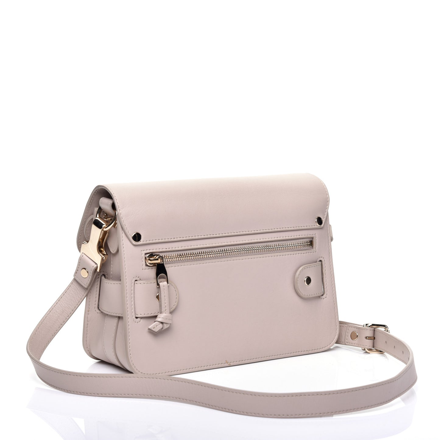 Smooth Calfskin Mini PS11 Classic Shoulder Bag Clay