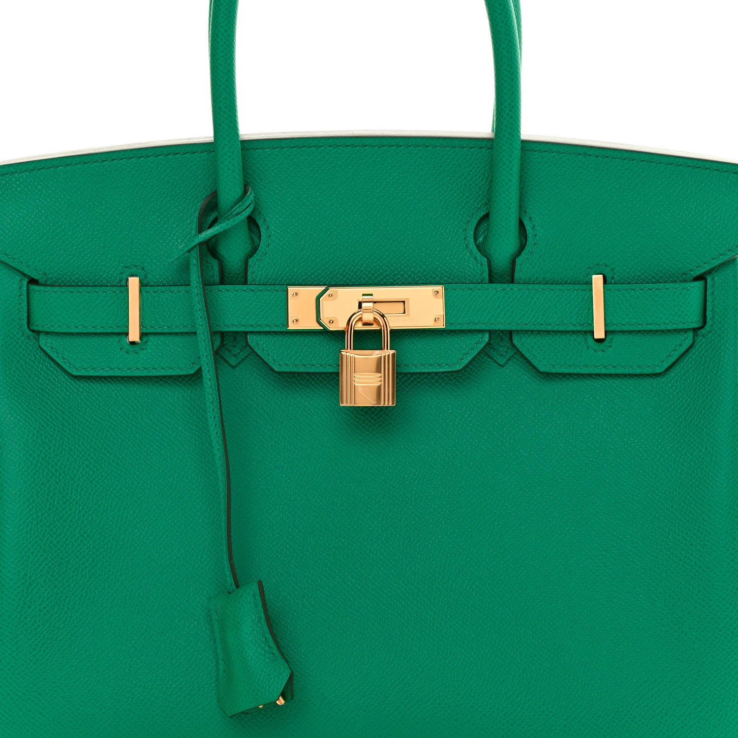 Hermes Epsom Birkin 30 Vert Jade 7 of 11