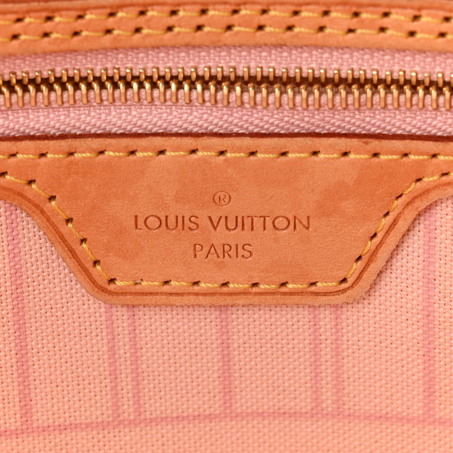 Damier Azur Neo Neverfull MM Rose Ballerine