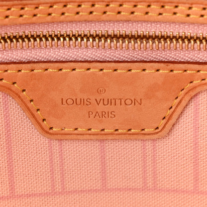 Louis Vuitton Damier Azur Neo Neverfull MM Rose Ballerine 6 of 10