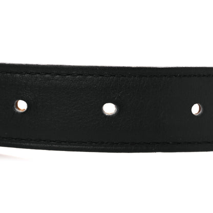 Hermes Epsom Swift 24mm Heritage Belt 75 30 Black Gold 5 of 10