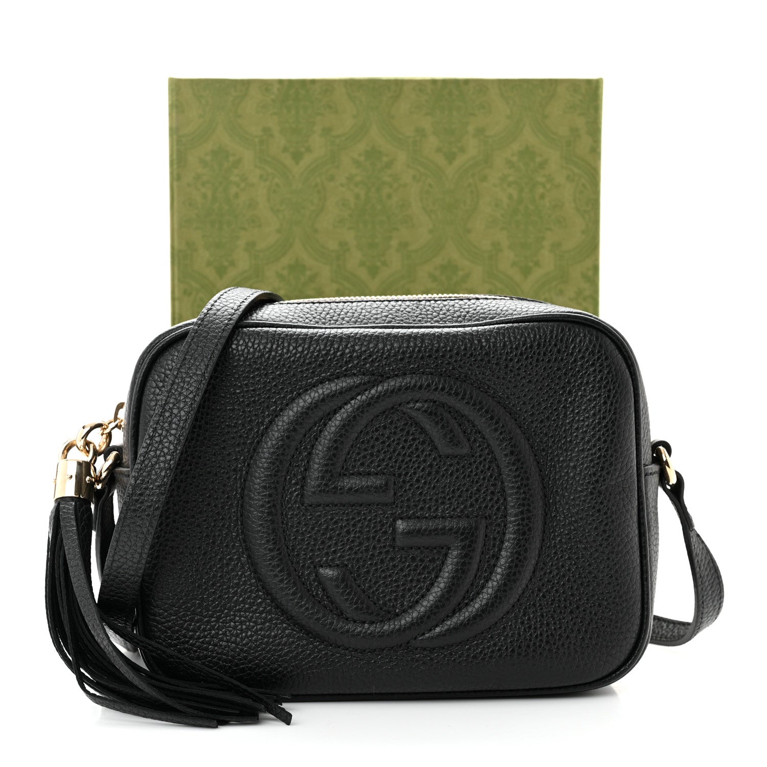Gucci Pebbled Calfskin Small Soho Disco Bag Black 14 of 14