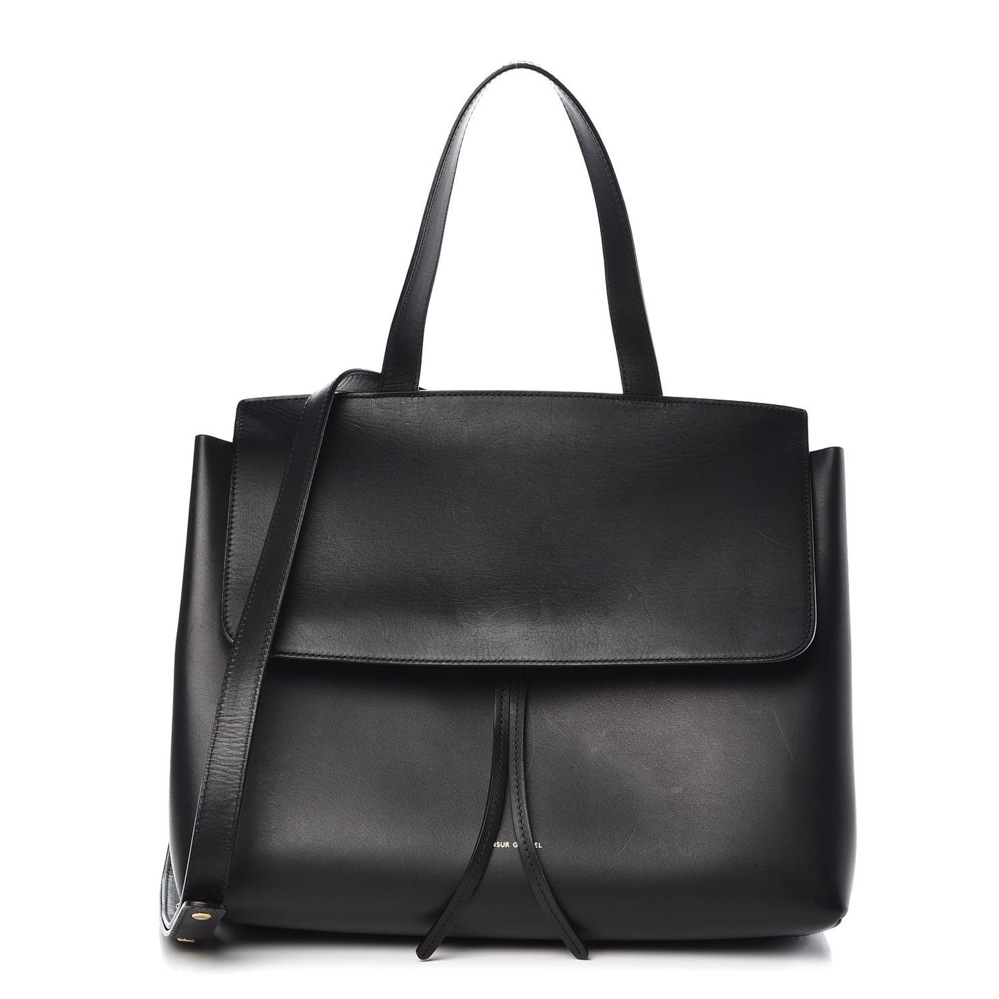 Calfskin Lady Bag Black Flamma