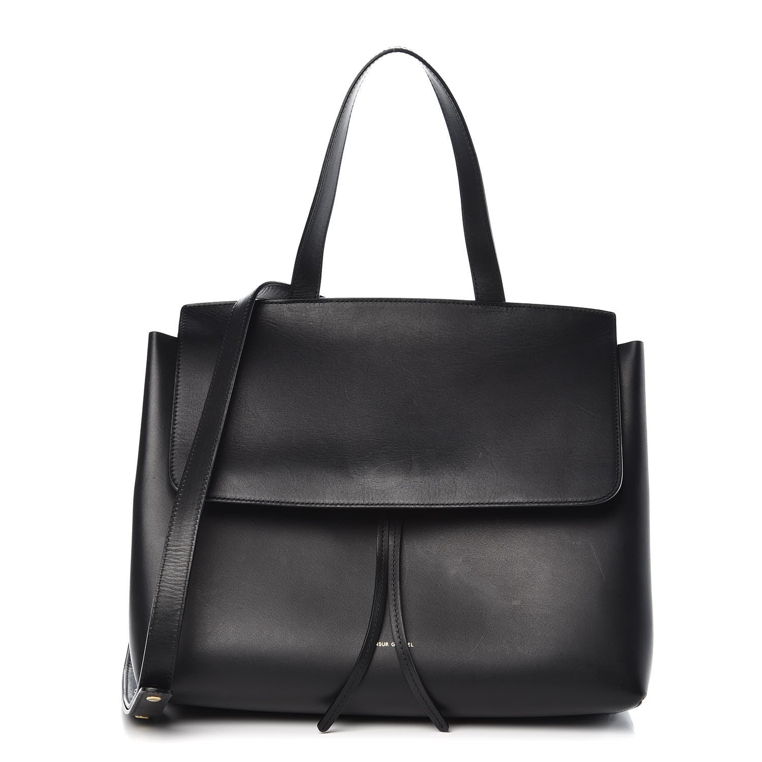 Mansur Gavriel Calfskin Lady Bag Black Flamma 1 of 7