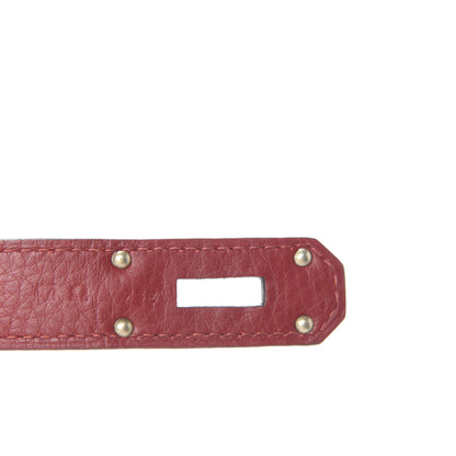 Hermes Taurillon Clemence Jypsiere 31 Rouge H 9 of 17