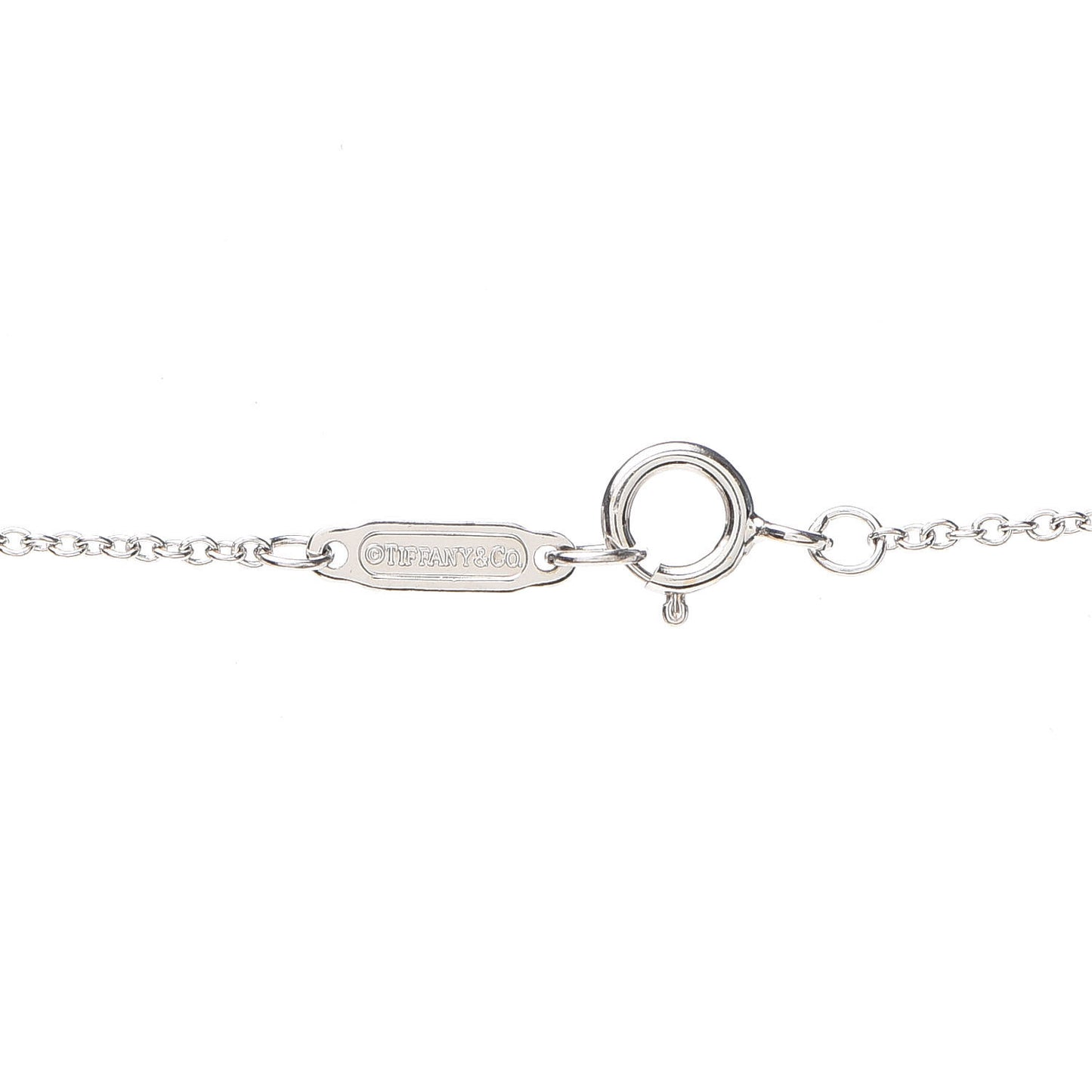 18K White Gold Diamond Atlas Pierced Key Pendant Necklace