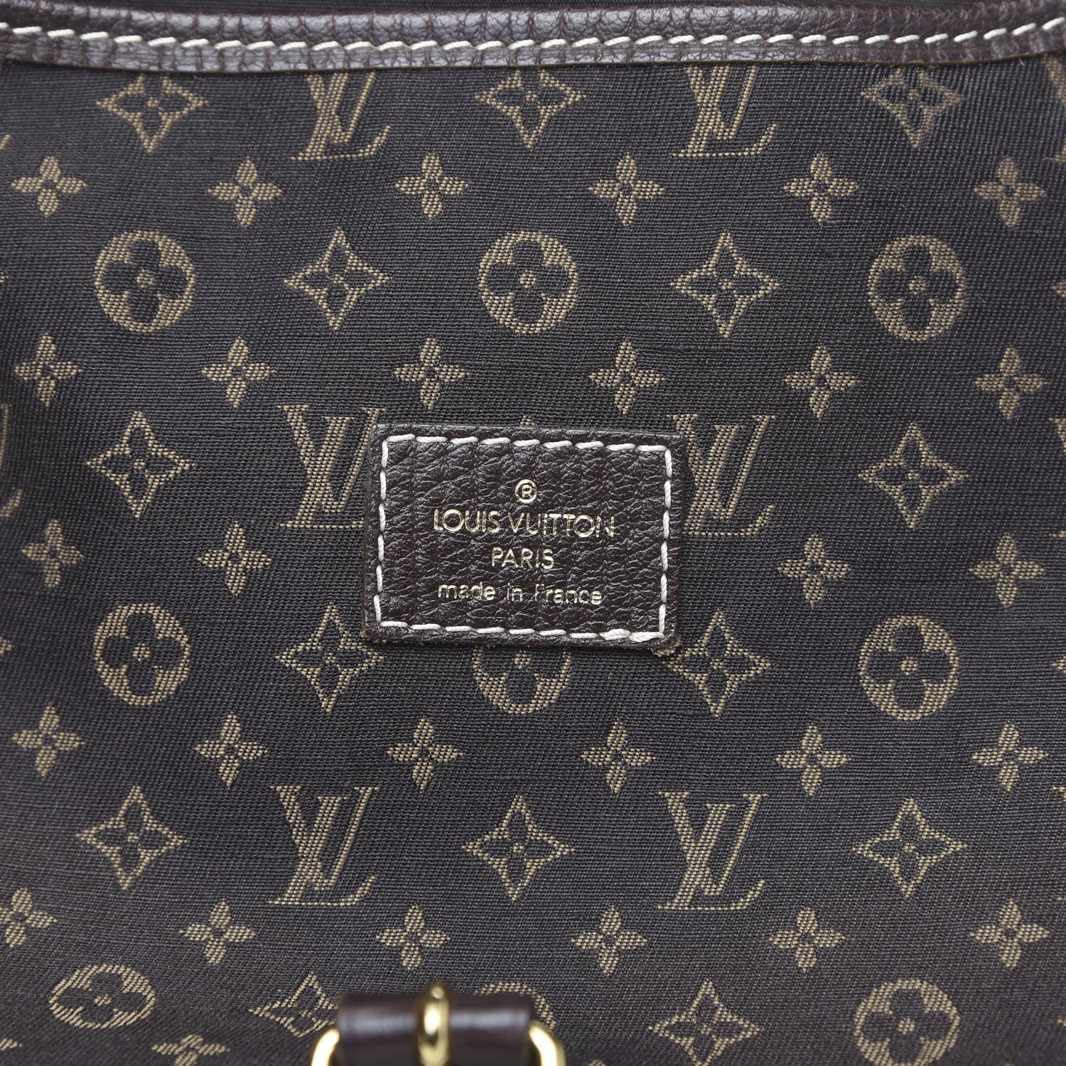 Louis Vuitton Monogram Mini Lin Saumur Ebene 7 of 11