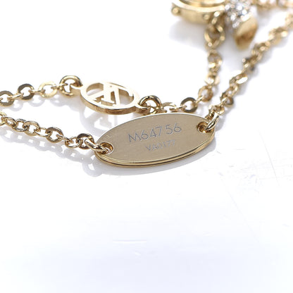 Louis Vuitton LV And Me Strass Letter Y Bracelet Gold 6 of 6