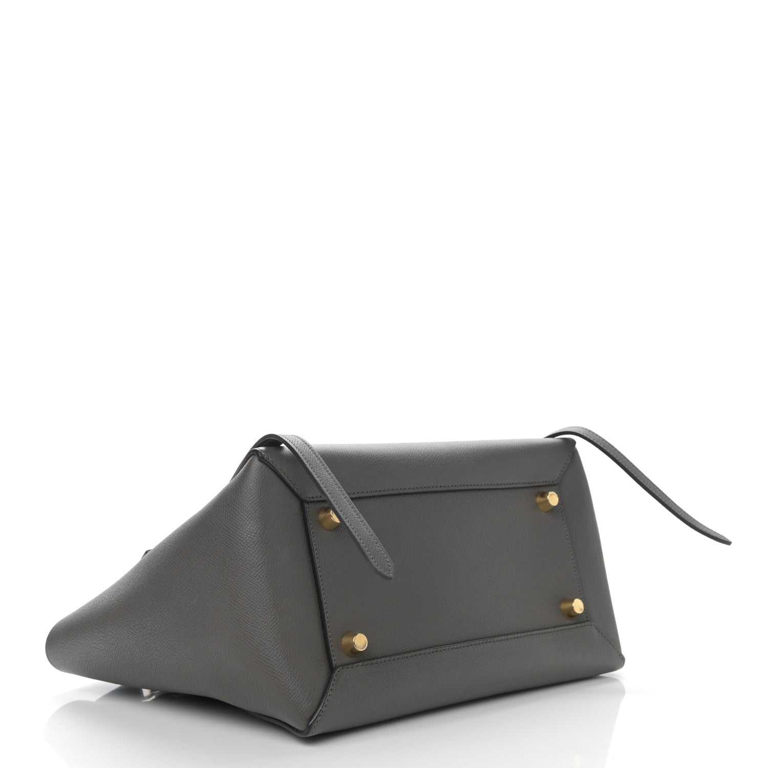Celine Grained Calfskin Mini Belt Bag Grey 4 of 10