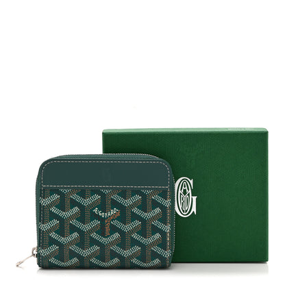 Goyard Goyardine Matignon PM Wallet Green 11 of 11