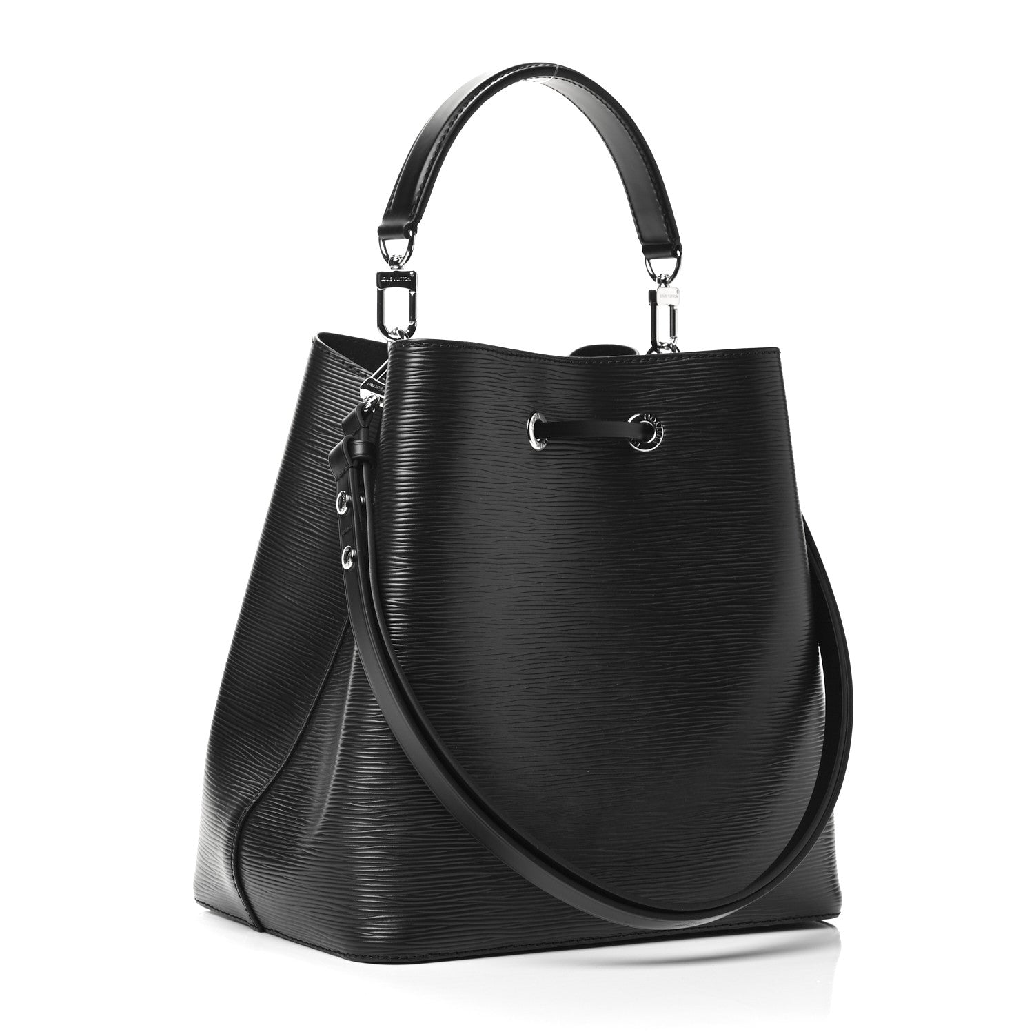 Louis Vuitton Epi NeoNoe MM Black 2 of 10