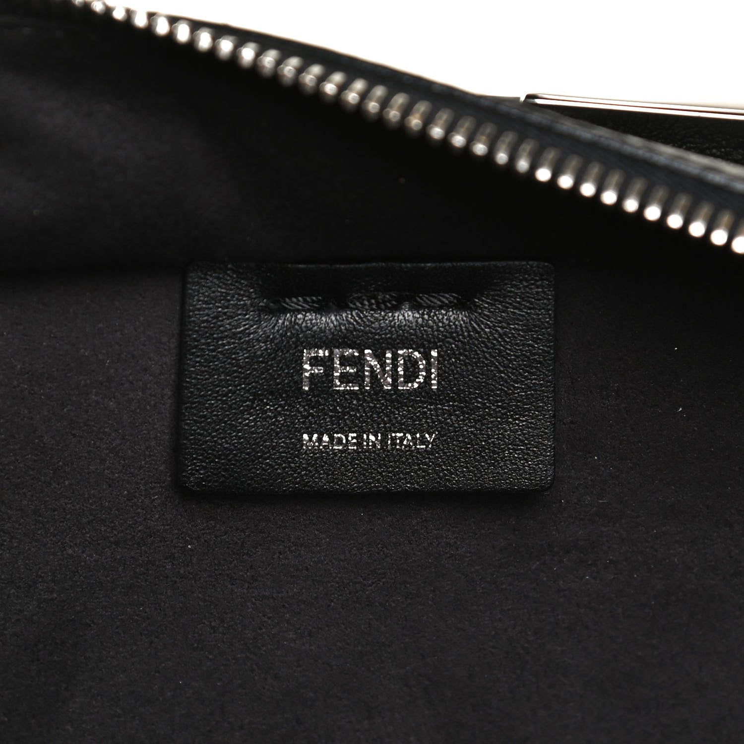 Fendi Vitello Dolce Petite 3jours Tote Black 6 of 12