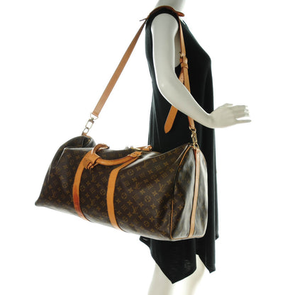 Louis Vuitton Monogram Keepall Bandouliere 55 2 of 12