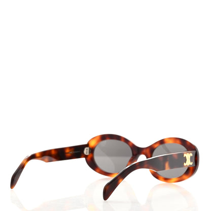 Celine Acetate Triomphe 01 Sunglasses CL 40194U Tortoise 4 of 7