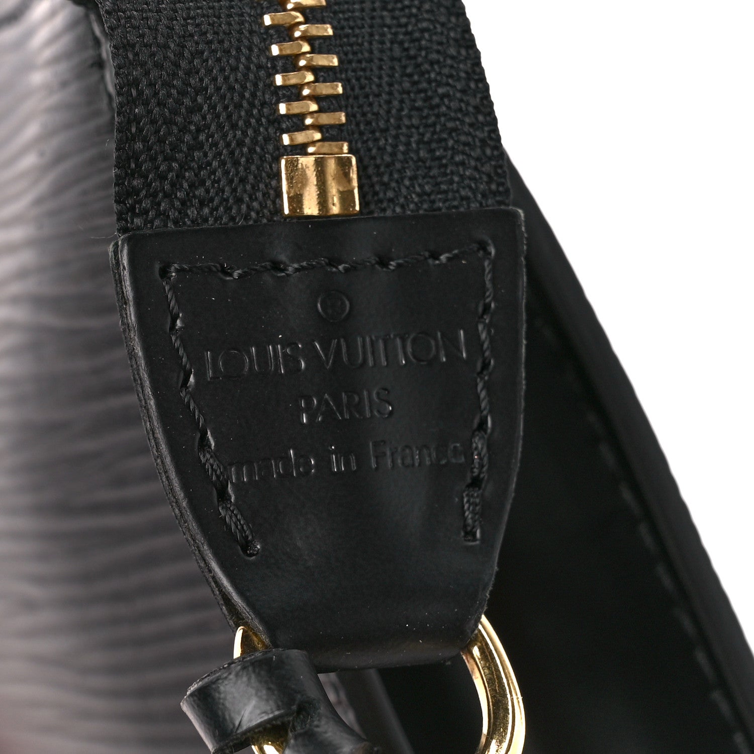 Louis Vuitton Epi Pochette Accessories 24 Black 7 of 11