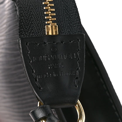 Louis Vuitton Epi Pochette Accessories 24 Black 7 of 11