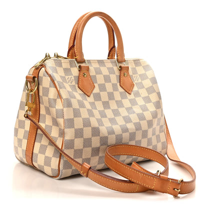 Louis Vuitton Damier Azur Speedy Bandouliere 25 3 of 10