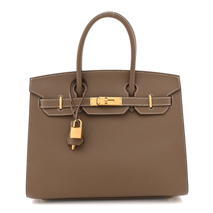 Hermes Epsom Birkin Sellier 30 Etoupe 1 of 10