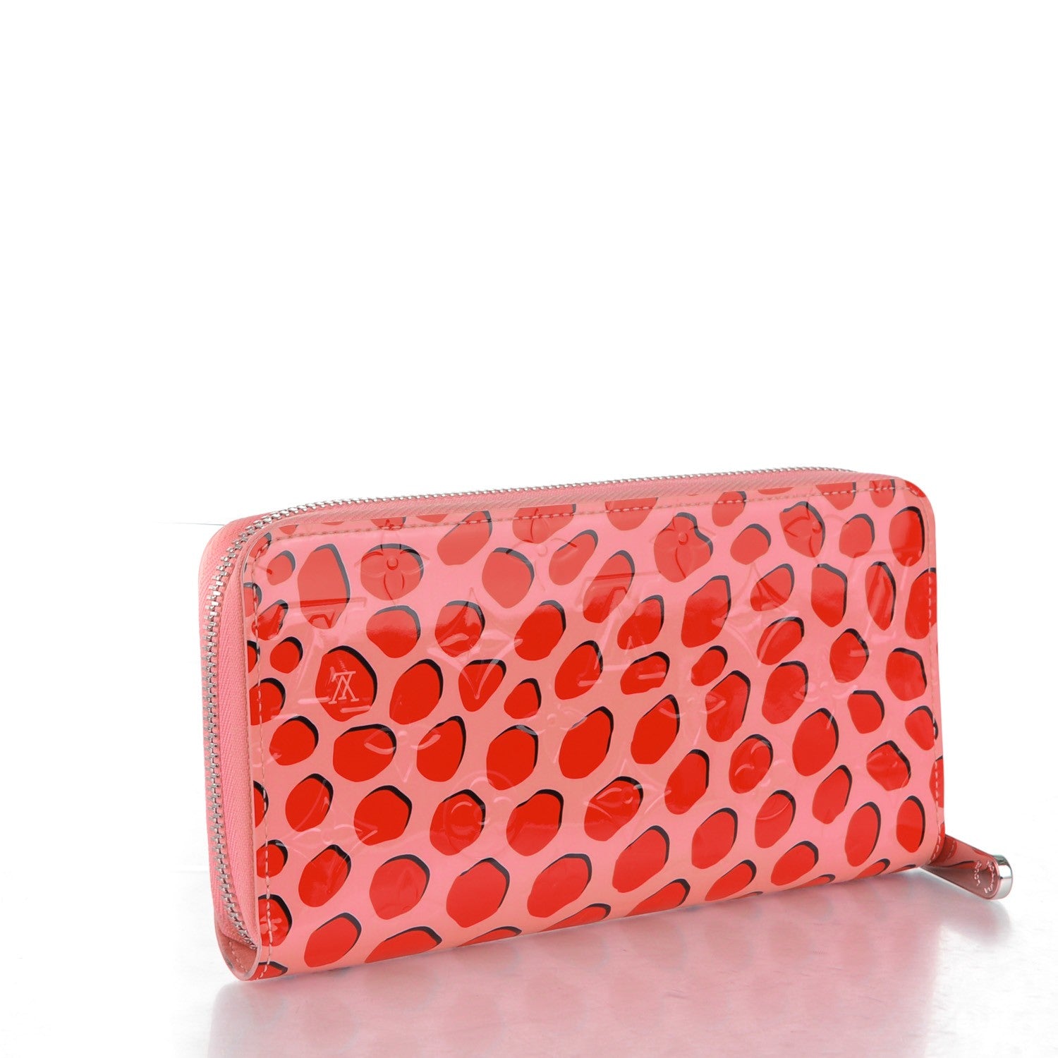 Louis Vuitton Vernis Jungle Dots Zippy Wallet Sugar Pink Poppy 3 of 7