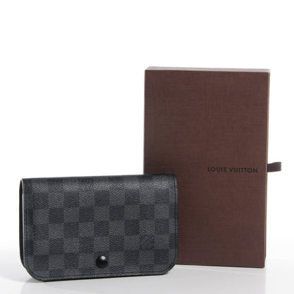 Louis Vuitton Damier Graphite Pouch Belt 90 36 7 of 11