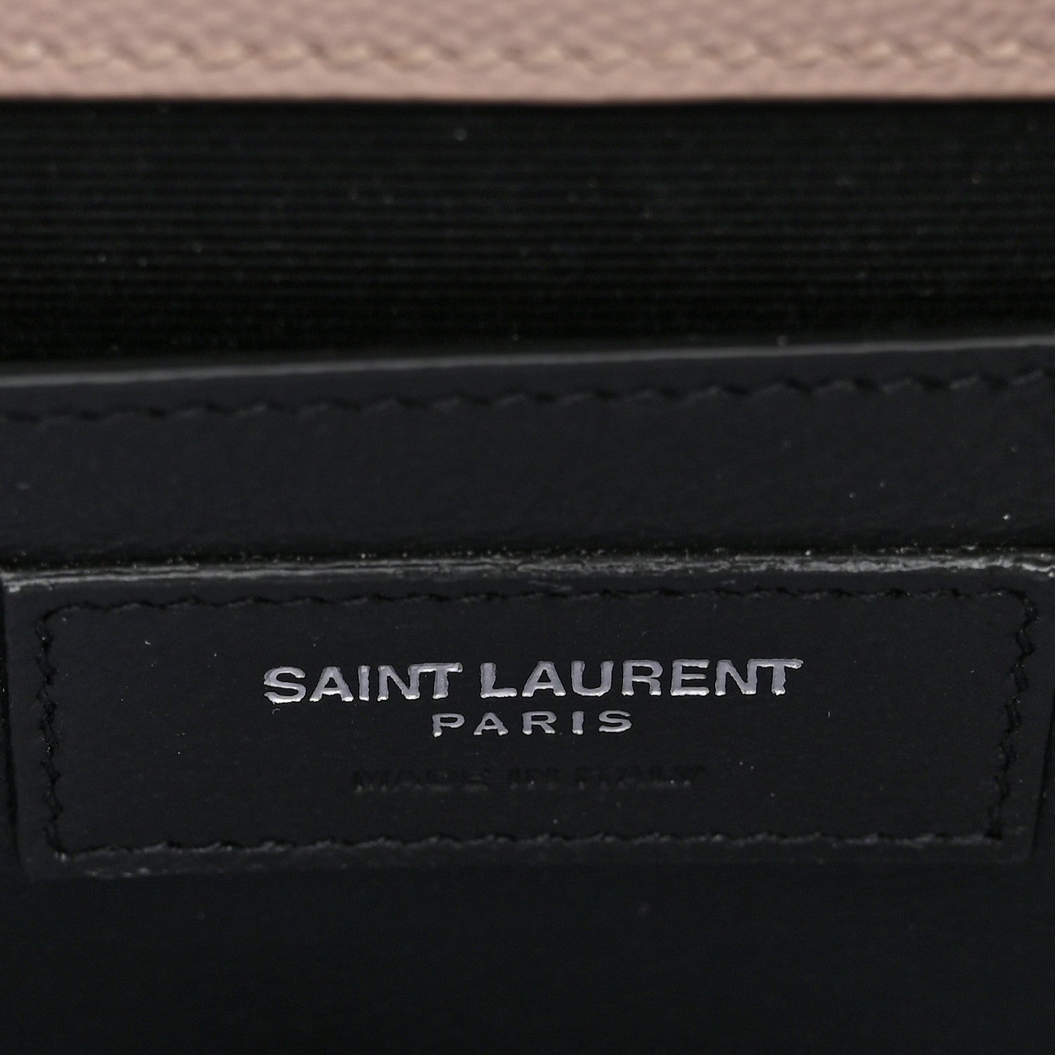 Saint Laurent Grain De Poudre Textured Mixed Matelasse Medium Triquilt Monogram Satchel Marble Pink 7 of 11