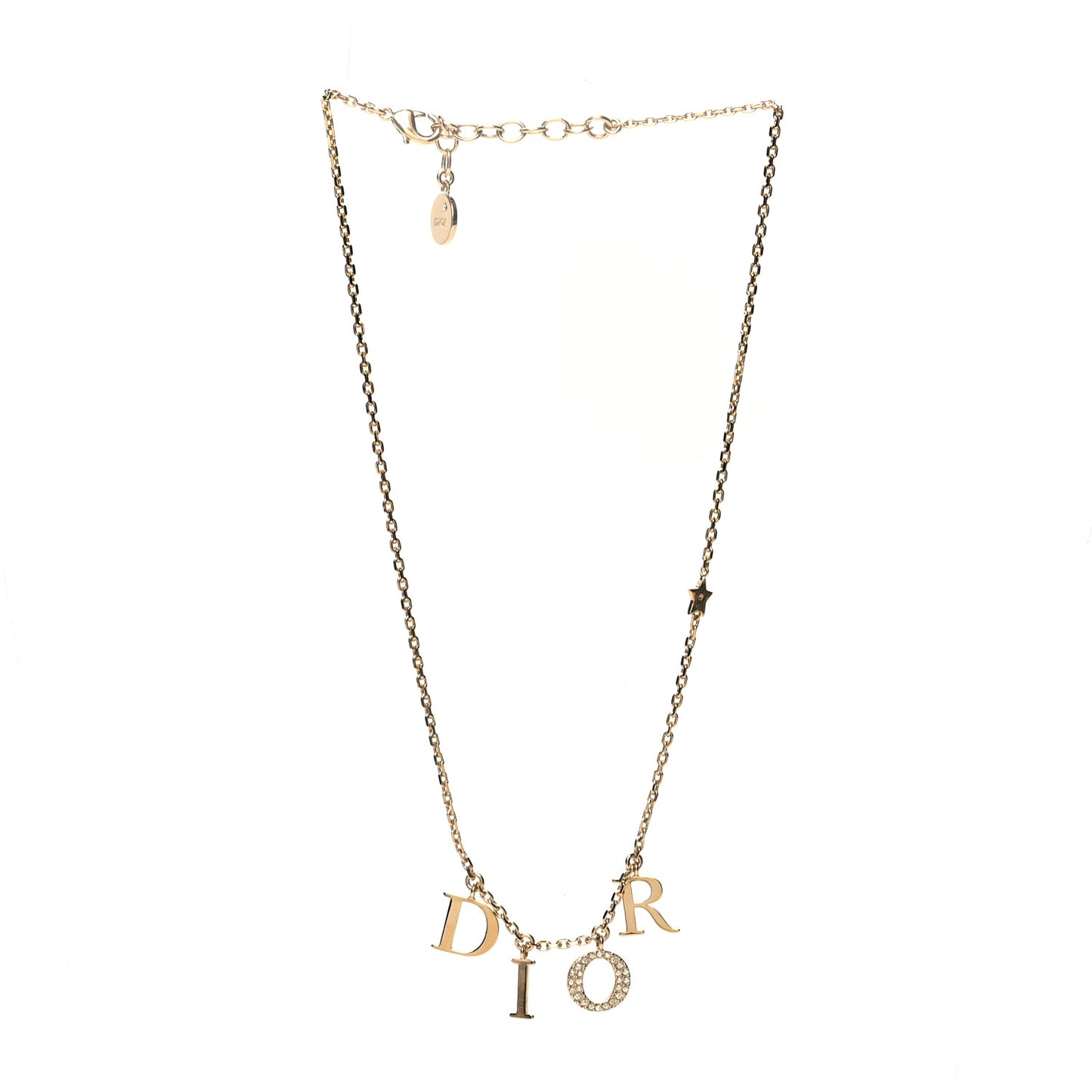Crystal Dio(r)evolution Necklace Gold