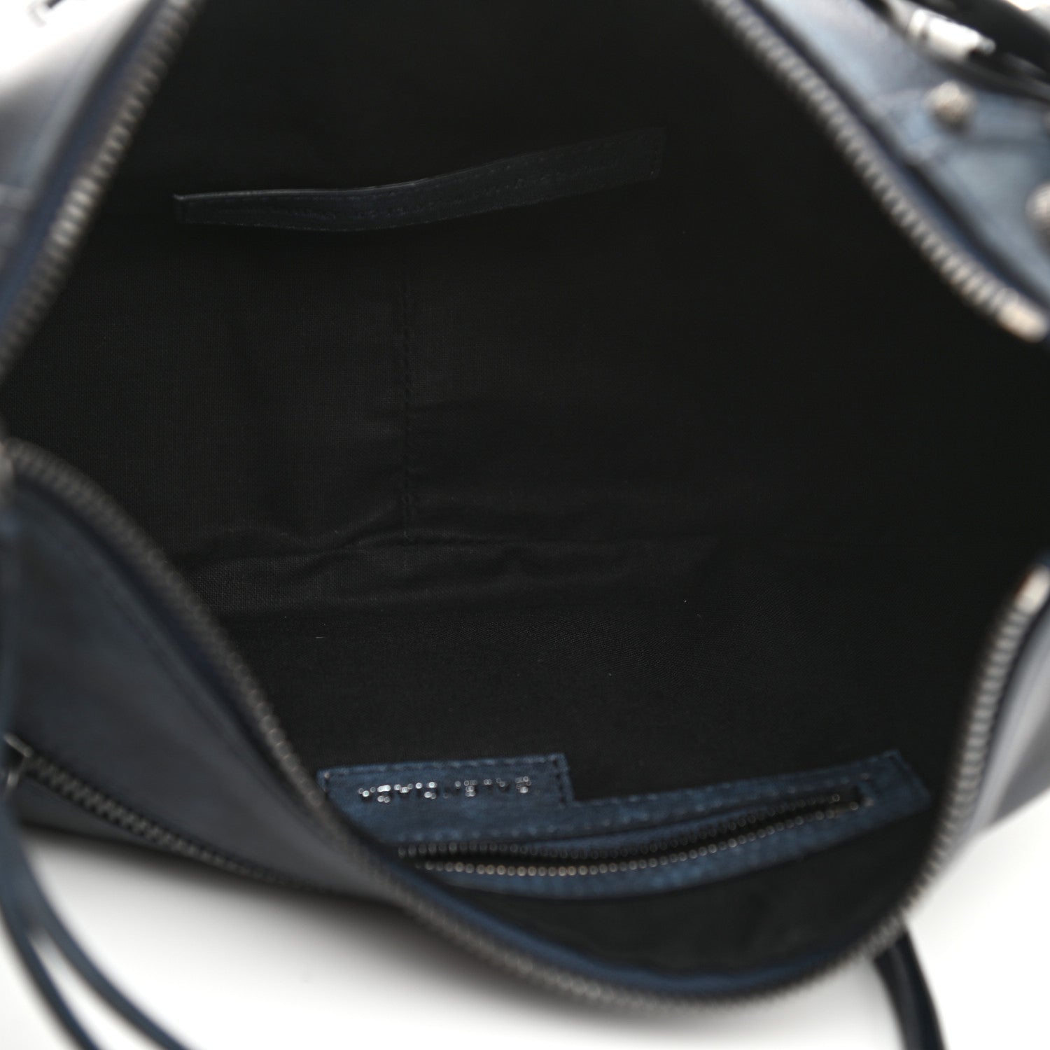 Balenciaga Used Calfskin Small Le Cagole Shoulder Bag Navy 5 of 9