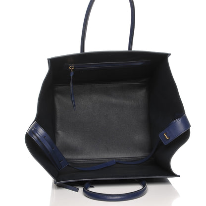 Celine Nubuck Calfskin Medium Phantom Luggage Navy 5 of 8