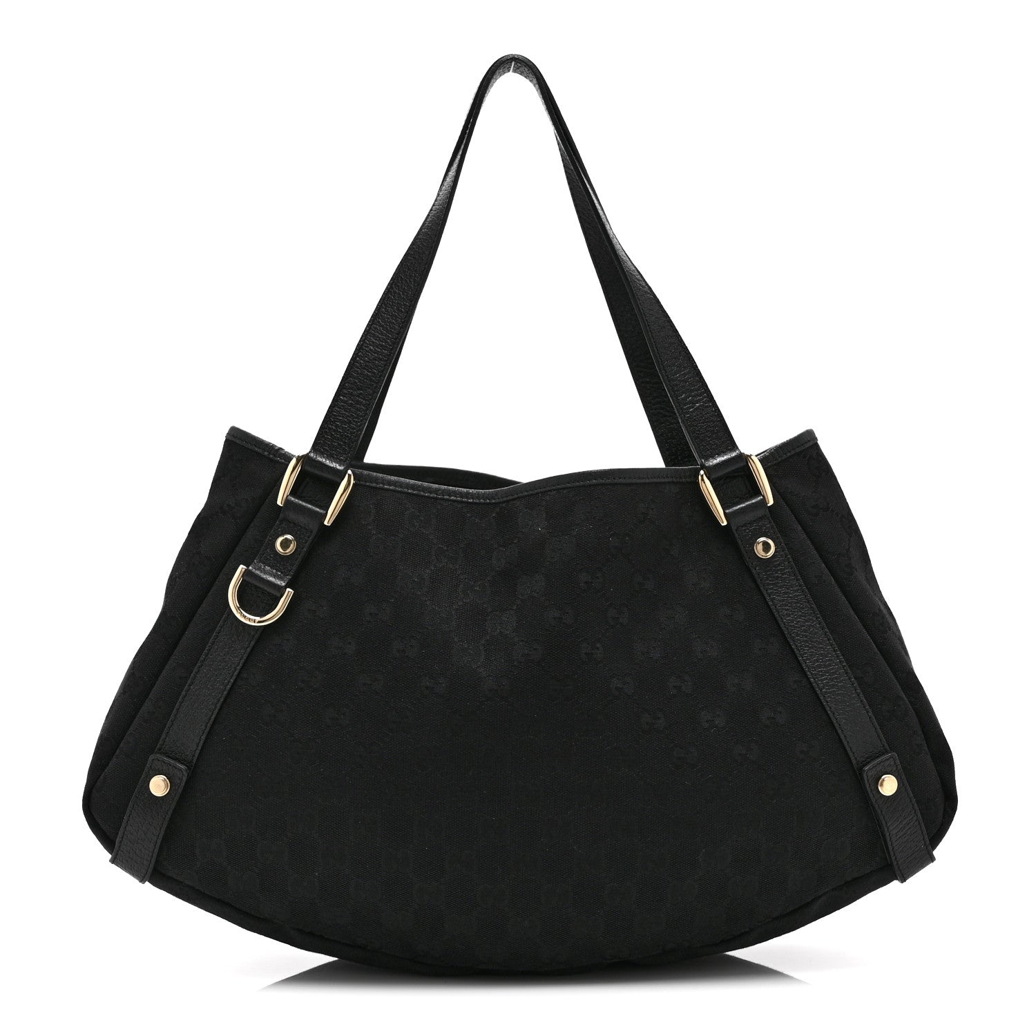 Gucci Monogram Medium Abbey Shoulder Bag Black 1 of 12