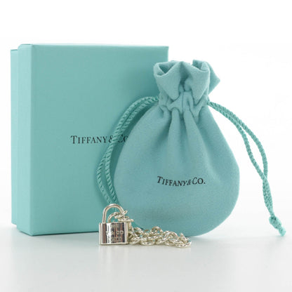 Tiffany Sterling Silver 1837 Lock Charm Bracelet 5 of 5