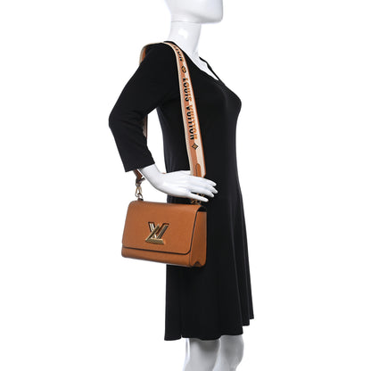 Louis Vuitton Epi Twist Shoulder Bag MM Gold Honey 2 of 10