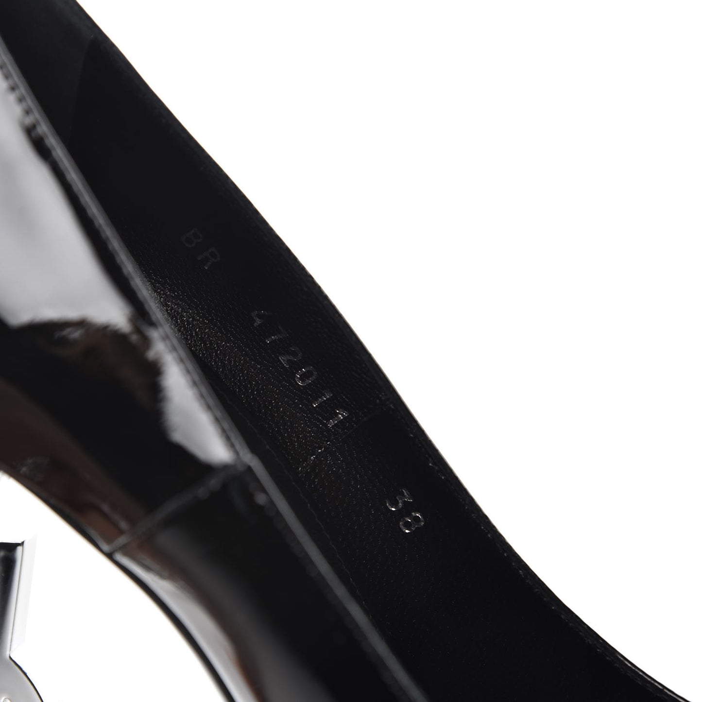 Patent Opyum 100 Pumps 38 Black Silver
