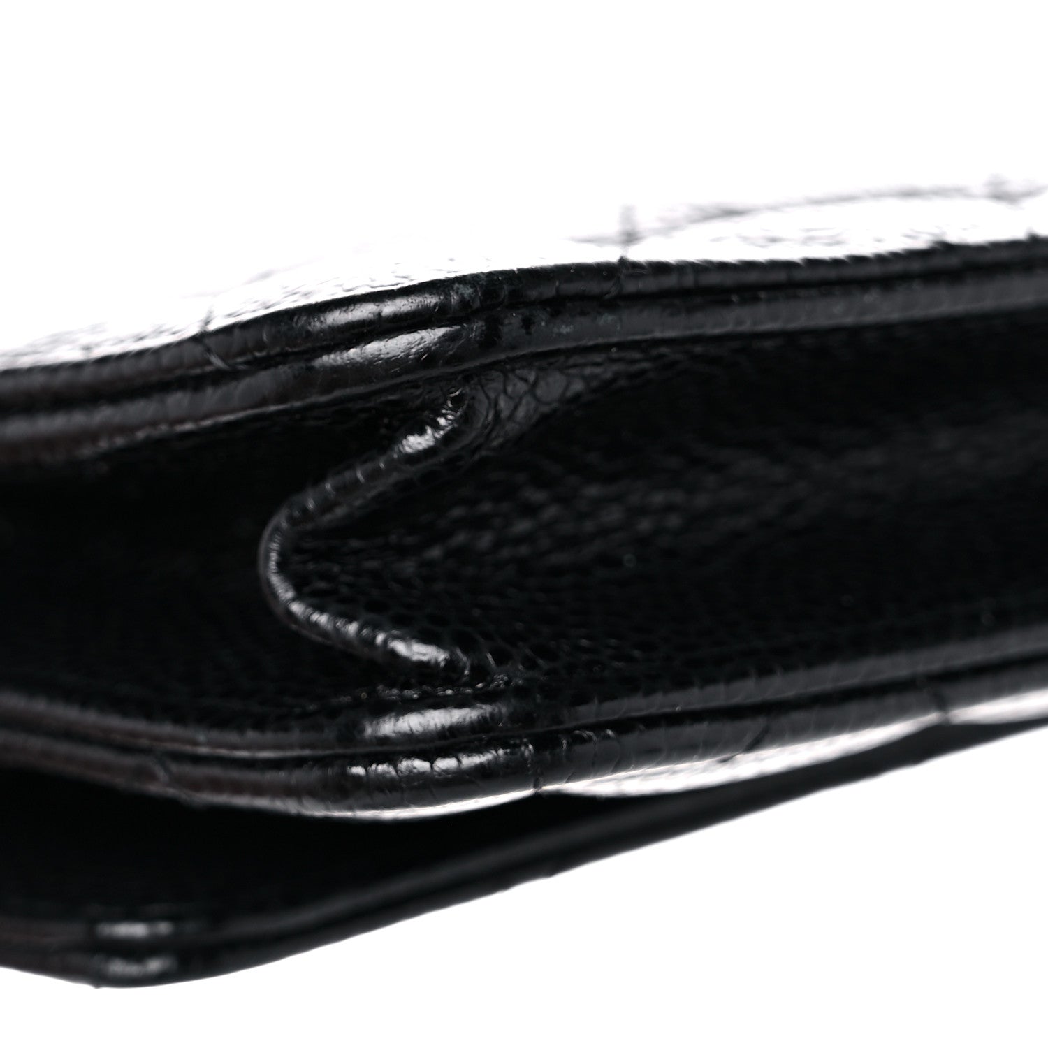 Chanel Caviar Quilted Wallet On Chain WOC Black 13 of 14