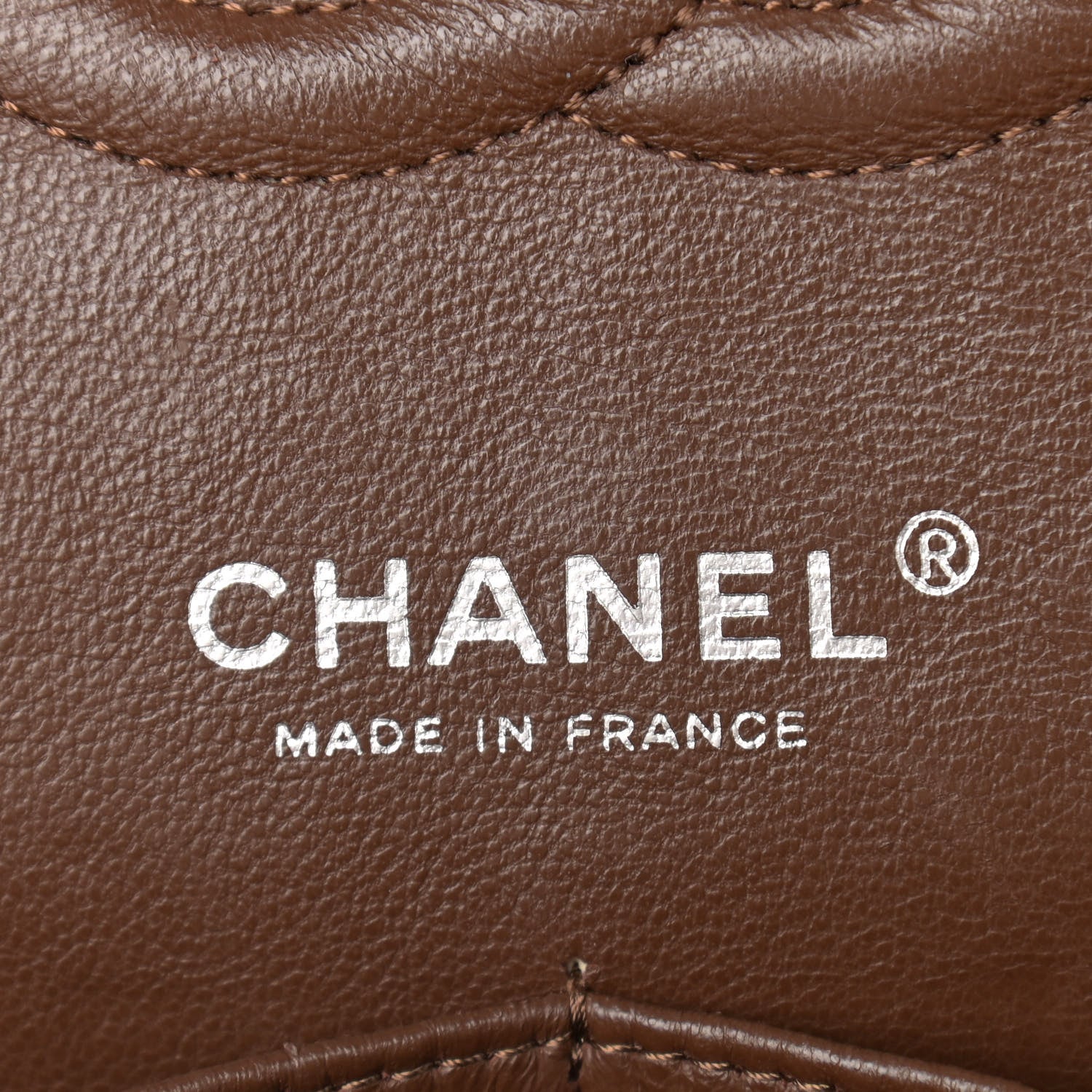 Chanel Lambskin Quilted Medium Double Flap Brown 6 of 18