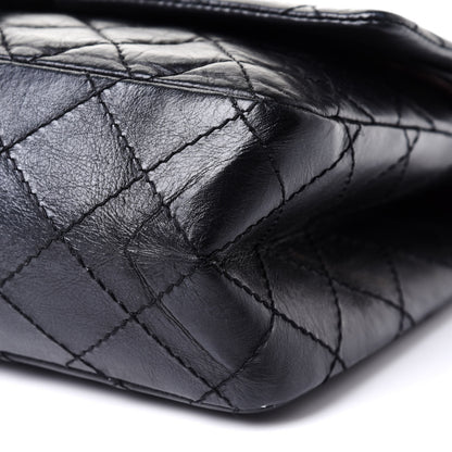 Chanel Aged Calfskin Quilted 2.55 Reissue 226 Flap Black 10 of 12