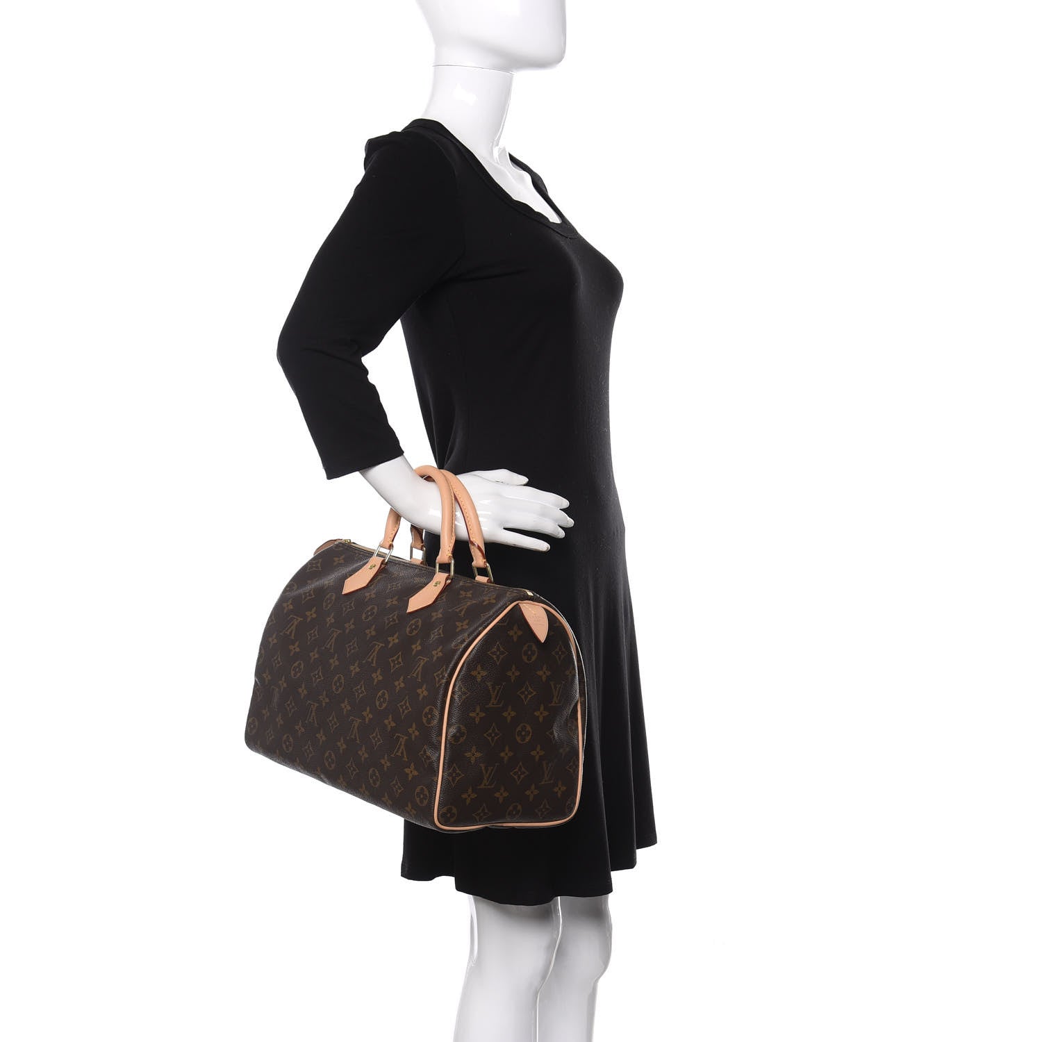 Louis Vuitton Monogram Speedy 35 2 of 15