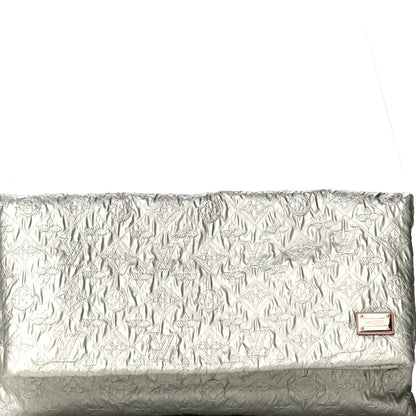 Louis Vuitton Jacquard Quilted Monogram Limelight Clutch GM Perle 7 of 9