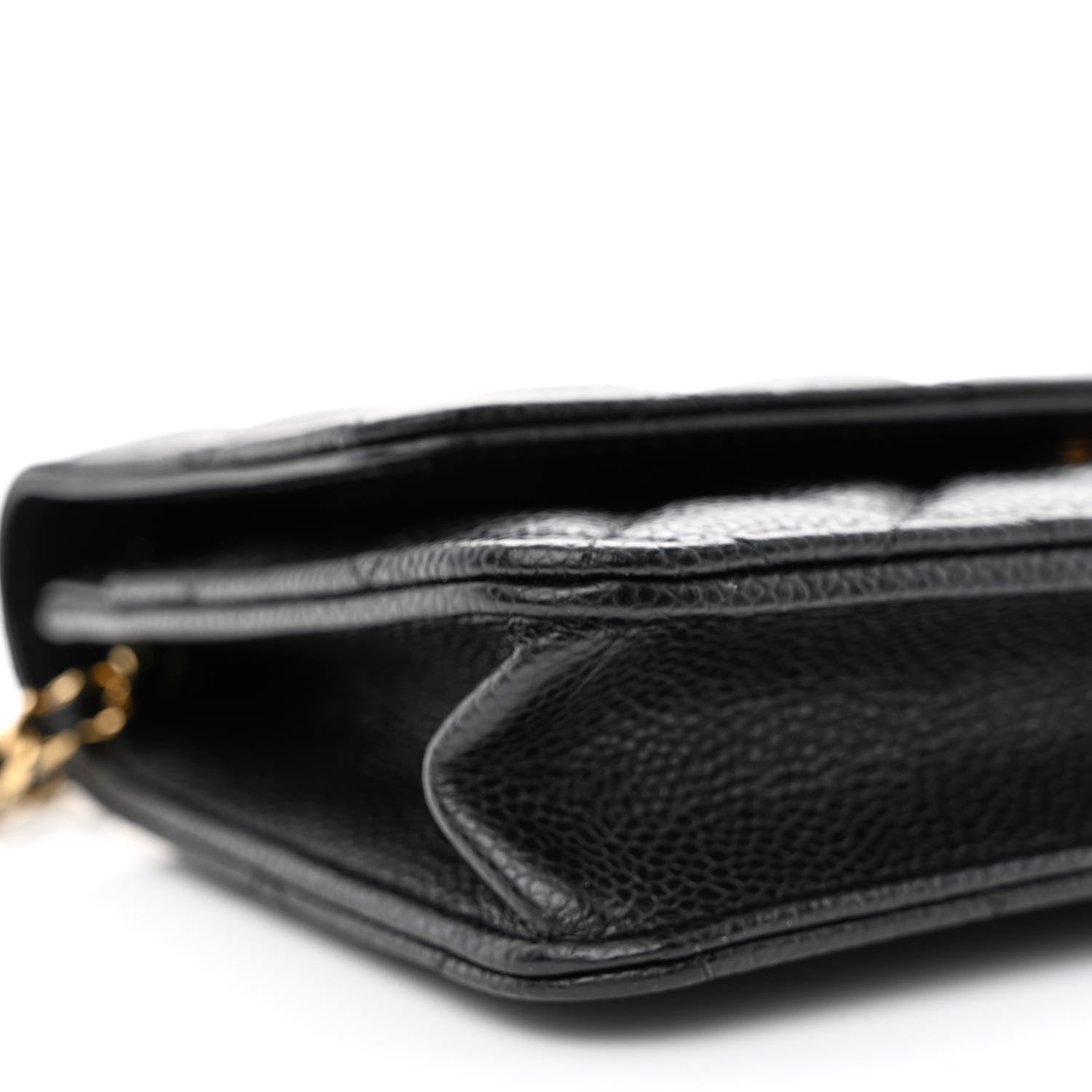Chanel Caviar Quilted Wallet on Chain WOC Black 10 of 13