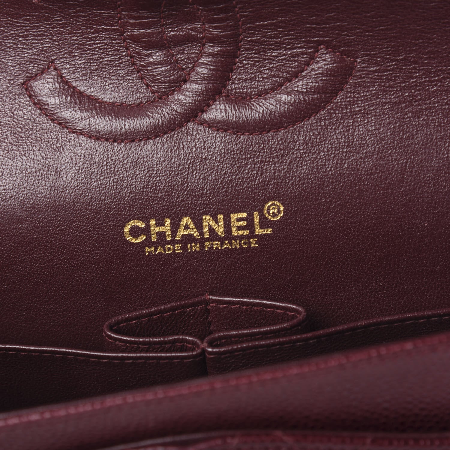 Chanel Caviar Quilted Medium Double Flap Bordeaux 5 of 11