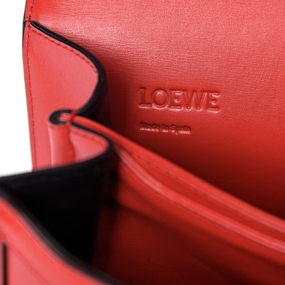 Loewe Calfskin Small Barcelona Shoulder Bag Red 5 of 8