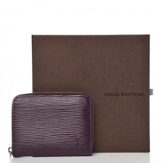 Louis Vuitton Epi Zippy Coin Purse Cassis 9 of 9
