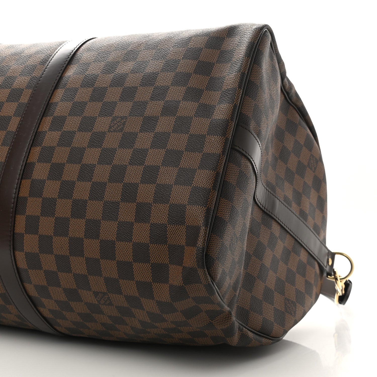 Louis Vuitton Damier Ebene Keepall Bandouliere 55 10 of 10